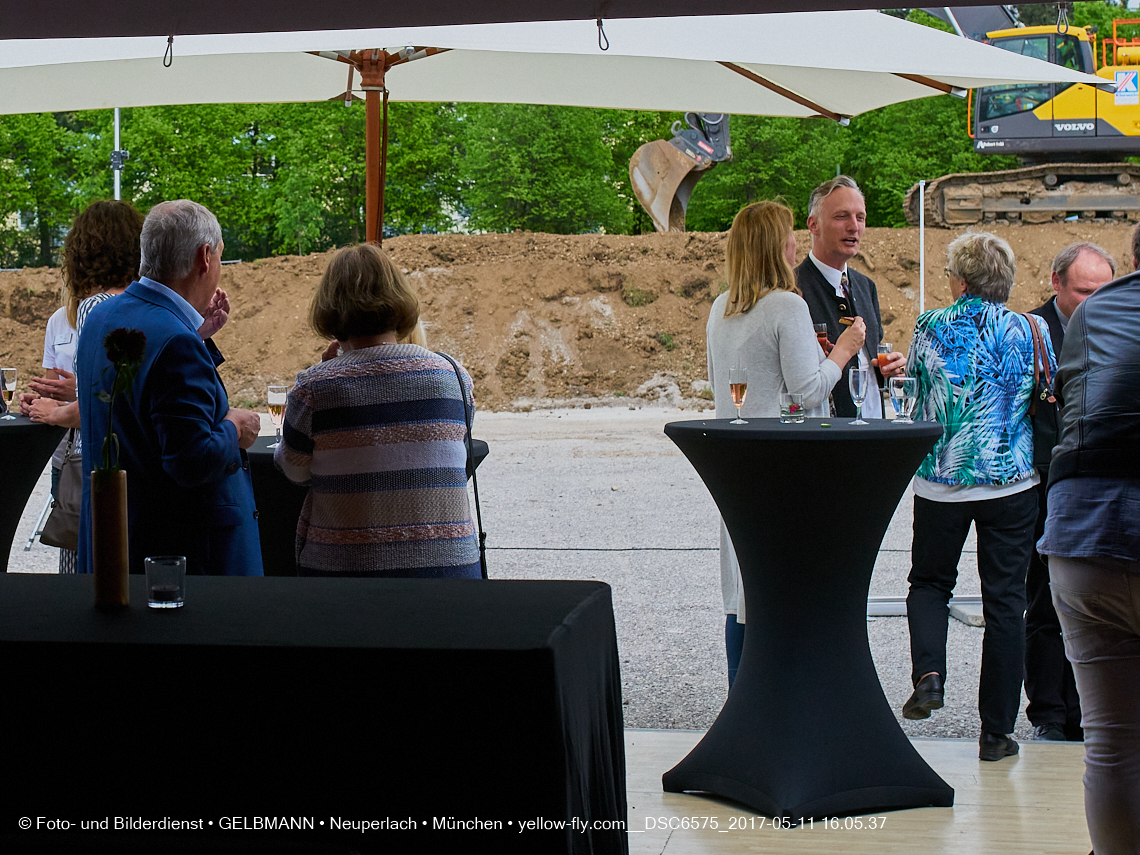 11. Mai 2017 - Grundsteinlegung für die LOGE und dem Kulturquadrat in Neuperlach